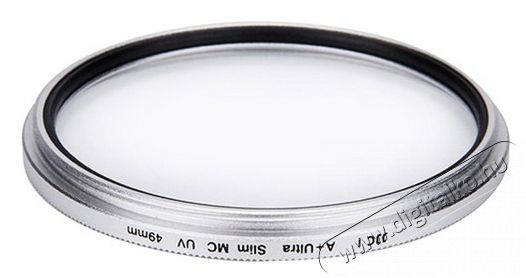 JJC F-MCUV49 ultra vékony multi bevonatú UV szűrő 49mm - ezüst Fotó-Videó kiegészítők - Szűrő - UV szűrő - 377129