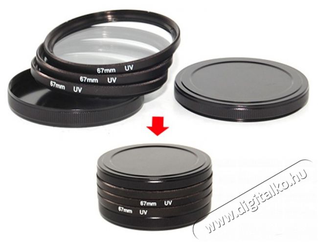 JJC fém szűrőtartó 72MM Fotó-Videó kiegészítők - Szűrő - Kiegészítő - 377123