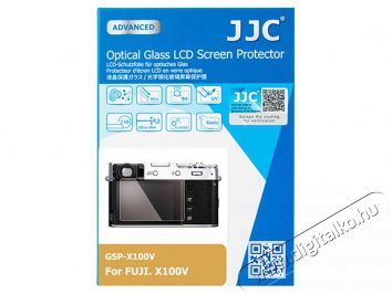 JJC GSP-X100V LCD kijelző védő üveg Fujifilm Fotó-Videó kiegészítők - Lcd védő - 377169