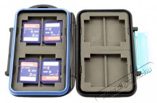 JJC memóriakártya tartó 4 CF kártyákhoz Memória kártya / Pendrive - Memória kártya tartó tok - 377367