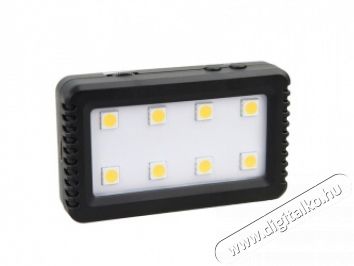 JJC mini LED videolámpa DSLR-hez és mobiltelefonhoz Fotó-Videó kiegészítők - Lámpa - LED lámpa - 377374