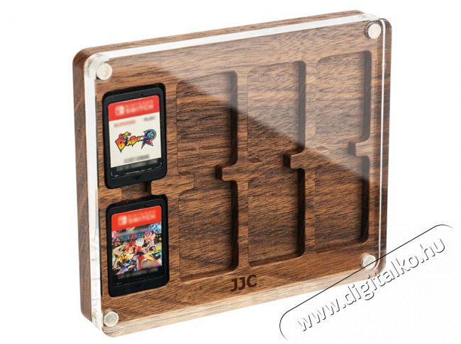 JJC CW-NS1 kártyatartó tok CW-NS1 nintendo switch játékkártyához Memória kártya / Pendrive - Memória kártya tartó tok - 377217