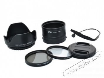 JJC PENTAX MX1 napellenző, adapter, szűrőkészlet Fotó-Videó kiegészítők - Szűrő - Szűrő készlet - 377471