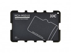 JJC MCH-MSD10GR 10db-os Micro SD kártya tartó Memória kártya / Pendrive - Memória kártya tartó tok - 376975