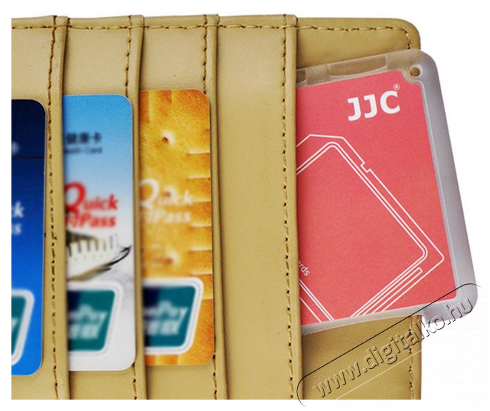 JJC MCH-SDMSD6CN 4db Micro SD + 2db SD kártya tartó Memória kártya / Pendrive - Memória kártya tartó tok - 376984