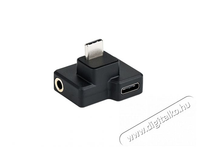 JJC AD-OA1 3.5MM/USB-C adapter DJI Osmo Actionhoz Fotó-Videó kiegészítők - Egyéb fotó-videó kiegészítő - Egyéb - 376997