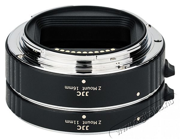 JJC AET-NKZII automata közgyűrű szett Nikon Z 11/16mm Fotó-Videó kiegészítők - Objektív kiegészítő - Közgyűrű - 377002