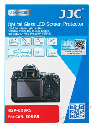 JJC GSP-EOSR5 LCD kijelző védő üveg Fotó-Videó kiegészítők - Lcd védő - 377158