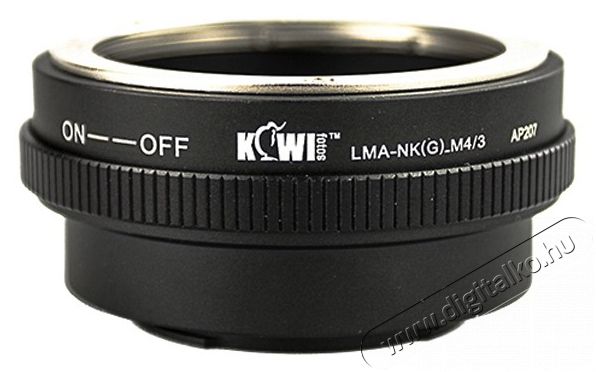 JJC LMA-NK(G)_M4/3 Nikon G-Micro 4/3 bajonett átalakító Fotó-Videó kiegészítők - Objektív kiegészítő - Konverter / adaptergyűrű / adaptertubus - 377410