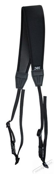 JJC NS-CBK neoprene nyakpánt - fekete Fotó-Videó kiegészítők - Fotó-videó táska / tok - Nyak-, vállpánt, csuklószíj - 377416