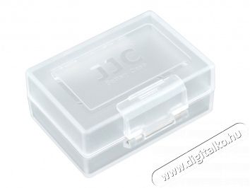JJC BC-1 akkutartó kemény műanyag doboz (65X45X28mm) Fotó-Videó kiegészítők - Egyéb fotó-videó kiegészítő - Egyéb - 377012