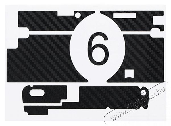 JJC Sony RX100VI kamera védőfólia - carbon Fotó-Videó kiegészítők - Egyéb fotó-videó kiegészítő - Egyéb - 377029