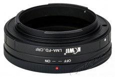 JJC LMA-FD_CRF Canon FD adaptergyűrű Canon RF csatlakozó vázhoz Fotó-Videó kiegészítők - Objektív kiegészítő - Konverter / adaptergyűrű / adaptertubus - 377031