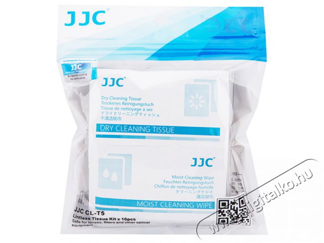 JJC CL-T5 objektív száraz+nedves tisztító kendő Fotó-Videó kiegészítők - Tisztító eszköz - 377050