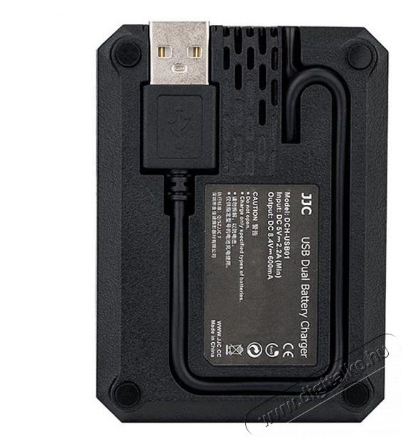 JJC DCH-LPE17 USB dual töltő Canon LP-E17-hez Akkuk és töltők - Li-ion akkumulátor és töltő (utángyártott) - Töltő - 377059
