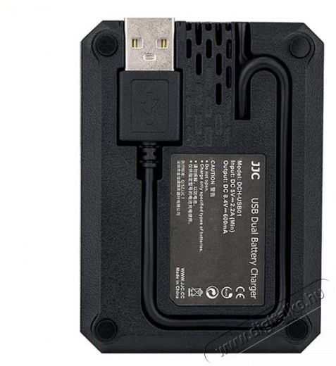 JJC DCH-LPE17 USB dual töltő Canon LP-E17-hez Akkuk és töltők - Li-ion akkumulátor és töltő (utángyártott) - Töltő - 377059