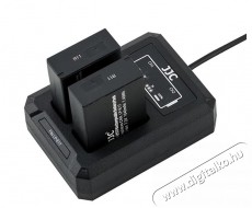 JJC DCH-LPE17 USB dual töltő Canon LP-E17-hez Akkuk és töltők - Li-ion akkumulátor és töltő (utángyártott) - Töltő - 377059
