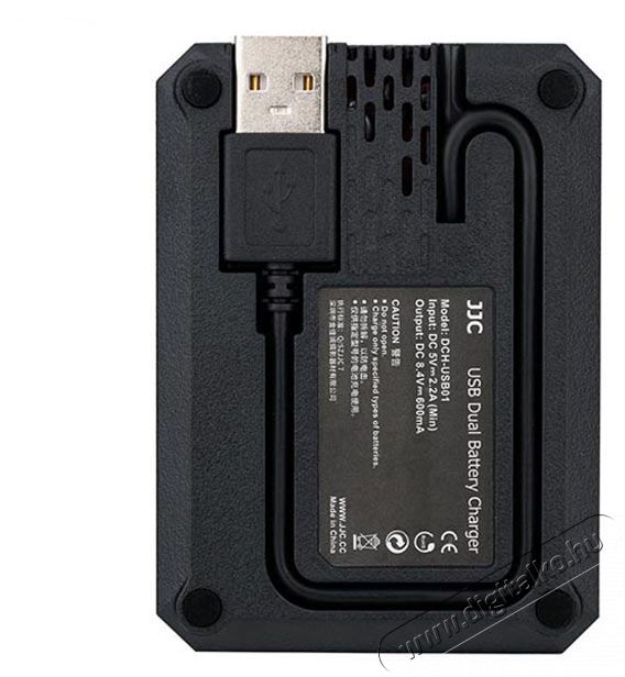 JJC DCH-NPFW50 USB dual töltő Sony NP-FW50-hez Akkuk és töltők - Li-ion akkumulátor és töltő (utángyártott) - Töltő - 377060