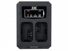 JJC DCH-NPFW50 USB dual töltő Sony NP-FW50-hez Akkuk és töltők - Li-ion akkumulátor és töltő (utángyártott) - Töltő - 377060