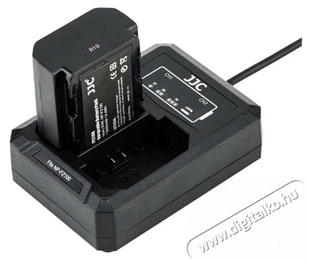 JJC DCH-NPFZ100 USB dual töltő Sony NP-FZ100 Akkuk és töltők - Li-ion akkumulátor és töltő (utángyártott) - Töltő - 377061