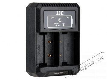 JJC DCH-NPT125 USB dual töltő Fujifilm NP-T125-höz Akkuk és töltők - Li-ion akkumulátor és töltő (utángyártott) - Töltő - 377062