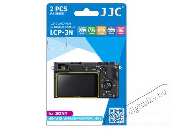 JJC LCP-3N kijelző védő fólia Fotó-Videó kiegészítők - Lcd védő - 377262