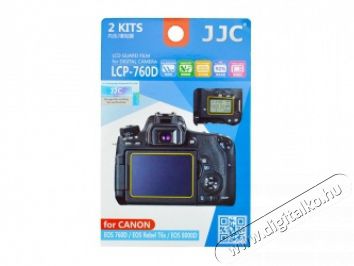 JJC LCP-760D LCD kijelző védő fólia Fotó-Videó kiegészítők - Lcd védő - 377263