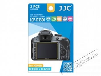 JJC LCP-D3300 LCD kijelző védő fólia Fotó-Videó kiegészítők - Lcd védő - 377265