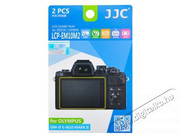 JJC LCP-EM10M2 kijelző védő fólia Fotó-Videó kiegészítők - Lcd védő - 377268