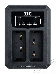 JJC DCH-NPW126 USB DUAL TÖLTŐ FUJIFILM NP-W126-HOZ Fényképezőgép / kamera - Sport kamera tartozékok - Akkumulátor / töltő - 377063