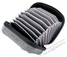 JJC FP-K10 TEXTIL SZŰRŐTARTÓ TOK SZÜRKE (10 SZŰRŐHÖZ) Fotó-Videó kiegészítők - Fotó-videó táska / tok - Egyéb táska / tok - 475338
