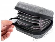 JJC FP-K10 TEXTIL SZŰRŐTARTÓ TOK SZÜRKE (10 SZŰRŐHÖZ) Fotó-Videó kiegészítők - Fotó-videó táska / tok - Egyéb táska / tok - 475338
