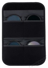 JJC FP-K4S TEXTIL SZŰRŐTARTÓ TOK SZÜRKE (4 SZŰRŐHÖZ) Fotó-Videó kiegészítők - Fotó-videó táska / tok - Egyéb táska / tok - 475339