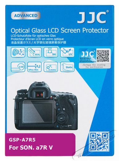 JJC GSP-A7R5 GLASS PROTECTOR SONY A7R V Fotó-Videó kiegészítők - Kereső / kijelző és tartozékaik - Kiegészítő - 475345