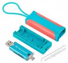 JJC MCR-STM5BP KÁRTYAOLVASÓ ÉS KÁRTY TARTÓ Memória kártya / Pendrive - Memória kártya tartó tok - 475393