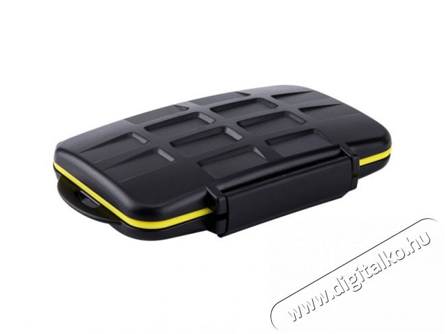 JJC MEM.KÁRTYA TARTÓ 4 SD + 8 MICRO SD KÁRTYÁHOZ Memória kártya / Pendrive - Memória kártya tartó tok - 475394