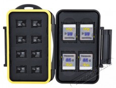 JJC MEM.KÁRTYA TARTÓ 4 SD + 8 MICRO SD KÁRTYÁHOZ Memória kártya / Pendrive - Memória kártya tartó tok - 475394