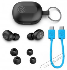 JLAB JBuds Mini True Wireless Earbuds Black Audio-Video / Hifi / Multim&eacute;dia - F&uuml;l &eacute;s Fejhallgat&oacute;k - F&uuml;lhallgat&oacute; - 510094