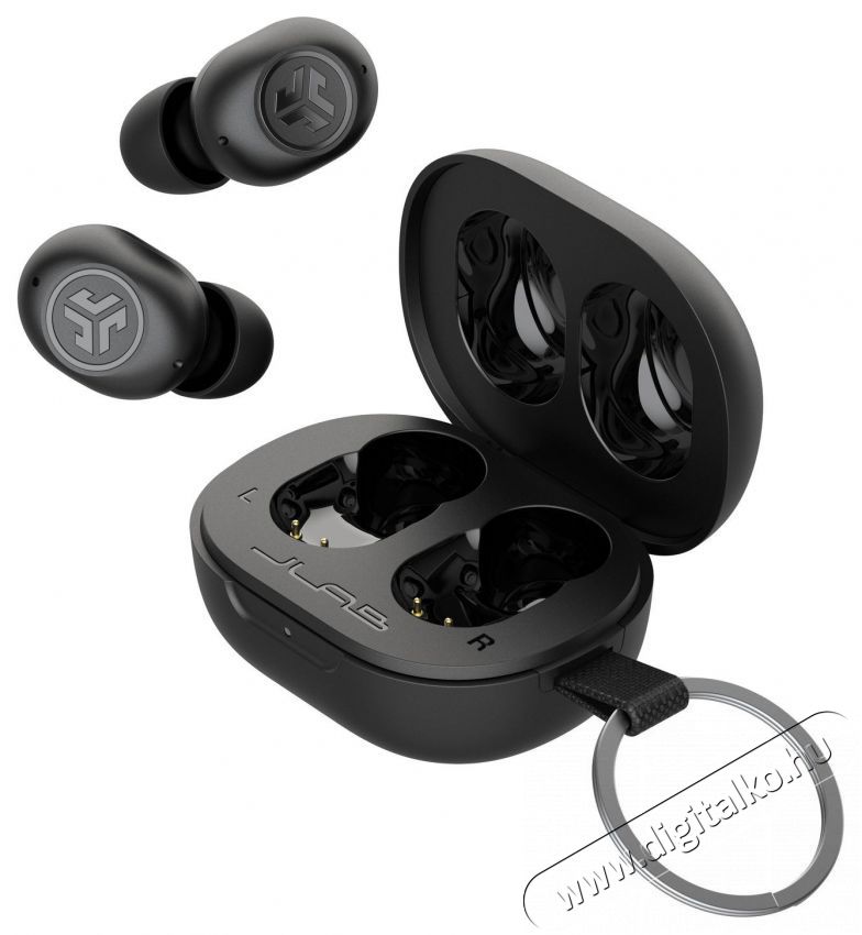 JLAB JBuds Mini True Wireless Earbuds Black Audio-Video / Hifi / Multim&eacute;dia - F&uuml;l &eacute;s Fejhallgat&oacute;k - F&uuml;lhallgat&oacute; - 510094