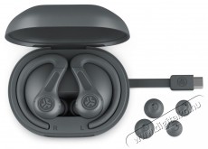 JLAB JBuds Sport ANC 4 True Wireless Earbuds Graphite Audio-Video / Hifi / Multimédia - Fül és Fejhallgatók - Fülhallgató - 510093