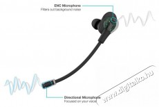 JLAB Work Buds True Wireless Earbuds, fekete Audio-Video / Hifi / Multimédia - Fül és Fejhallgatók - Fülhallgató - 510091