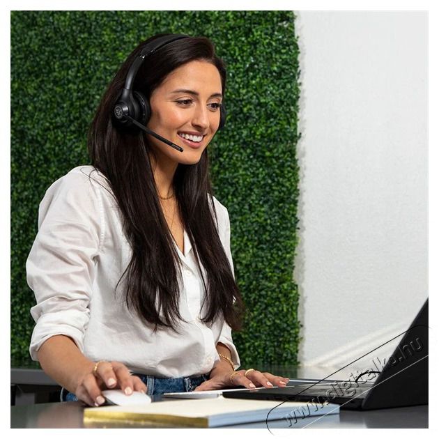 JLAB GO Work vezet&eacute;k n&eacute;lk&uuml;li fekete Bluetooth headset Audio-Video / Hifi / Multim&eacute;dia - F&uuml;l &eacute;s Fejhallgat&oacute;k - Fejhallgat&oacute; mikrofonnal / headset - 515025
