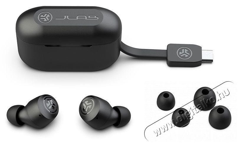 JLAB GO Air True Wireless Black Audio-Video / Hifi / Multim&eacute;dia - F&uuml;l &eacute;s Fejhallgat&oacute;k - F&uuml;lhallgat&oacute; - 518844