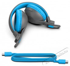 JLAB JBuddies Studio 2 Kids Wireless Headphones Blue / Gray Audio-Video / Hifi / Multimédia - Fül és Fejhallgatók - Fejhallgató - 528981
