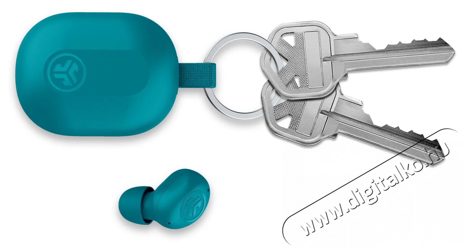 JLAB JBuds Mini True Wireless Earbuds Aqua Audio-Video / Hifi / Multim&eacute;dia - F&uuml;l &eacute;s Fejhallgat&oacute;k - F&uuml;lhallgat&oacute; - 528982