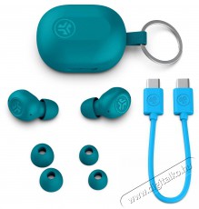 JLAB JBuds Mini True Wireless Earbuds Aqua Audio-Video / Hifi / Multim&eacute;dia - F&uuml;l &eacute;s Fejhallgat&oacute;k - F&uuml;lhallgat&oacute; - 528982