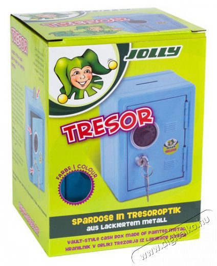 JOLLY kulcsos kék perselyszéf Iroda és számítástechnika - Egyéb számítástechnikai termék - 511590
