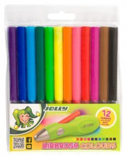 JOLLY Airbrush Fun 12 darabos utántöltő készlet Iroda és számítástechnika - Egyéb számítástechnikai termék - 518056