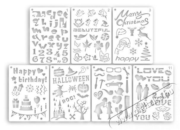 JOLLY Airbrush Fun 12 patronos airbrush k&eacute;szlet Iroda &eacute;s sz&aacute;m&iacute;t&aacute;stechnika - Egy&eacute;b sz&aacute;m&iacute;t&aacute;stechnikai term&eacute;k - 518055