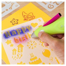 JOLLY Airbrush Fun 12 patronos airbrush k&eacute;szlet Iroda &eacute;s sz&aacute;m&iacute;t&aacute;stechnika - Egy&eacute;b sz&aacute;m&iacute;t&aacute;stechnikai term&eacute;k - 518055